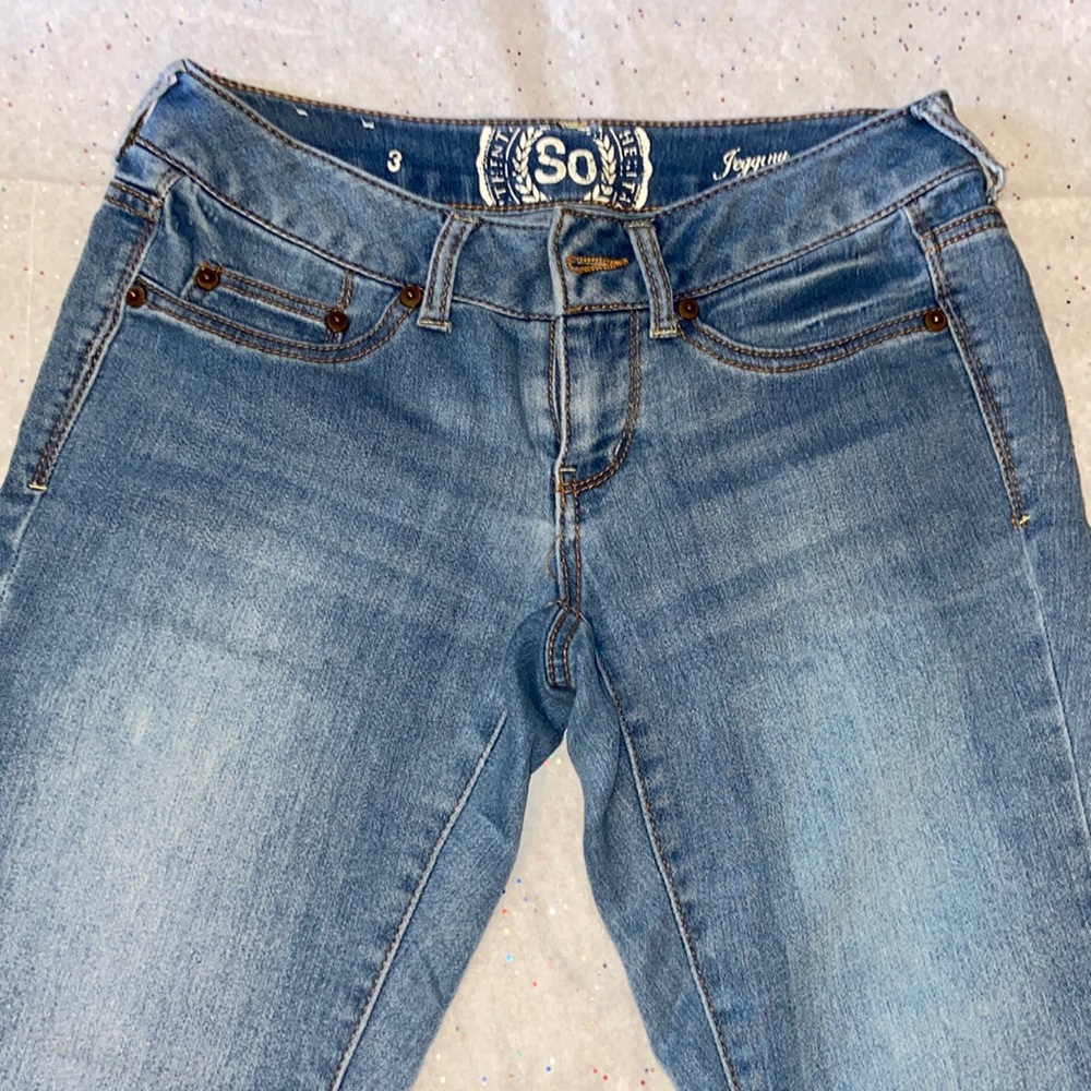 Light blue jeans